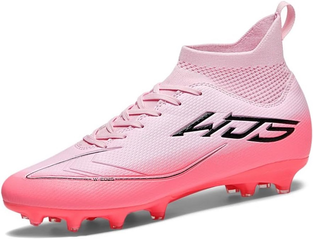 Professionele Voetbalschoenen Heren en Jeugd voor AG Kunstgras - Hoge Top Ademende Spikes