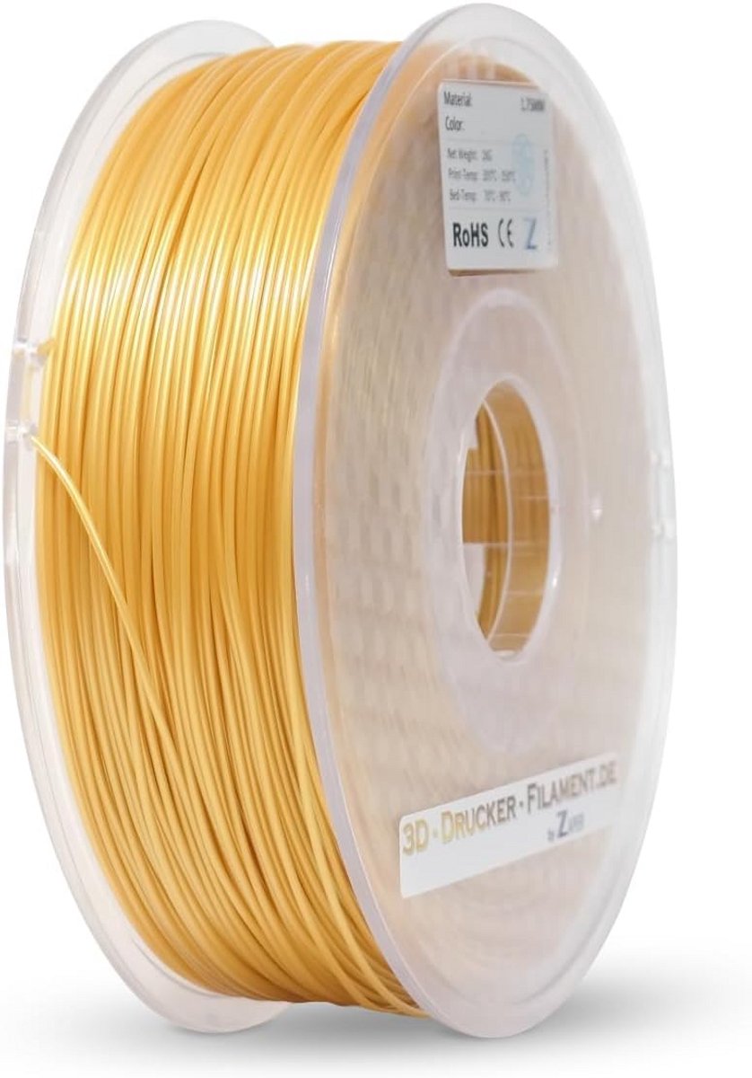 PETG Filament 1.75mm 1kg Goud-Geel voor 3D Printer