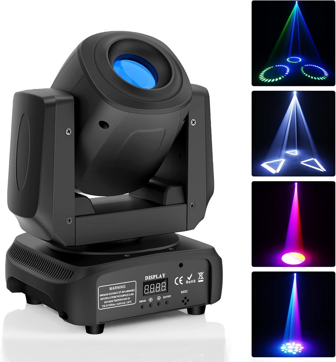 Professionele LED Podiumspot met DMX512 Besturing voor Feest en Evenementen