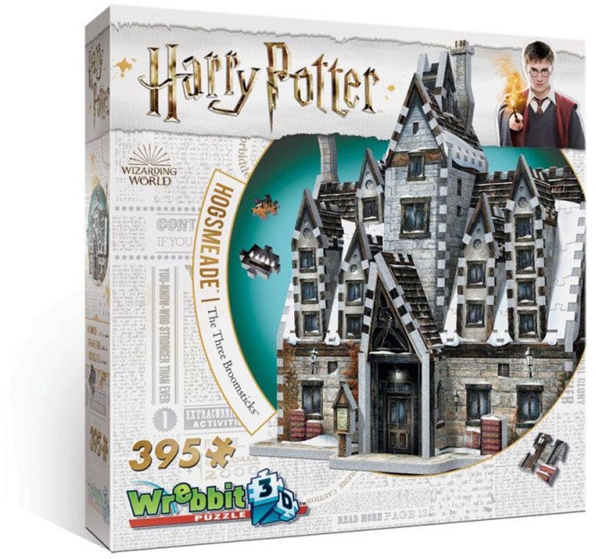 Hogsmeade Three Broomsticks Harry Potter 3D-PUZZLE (395 Pieces)
