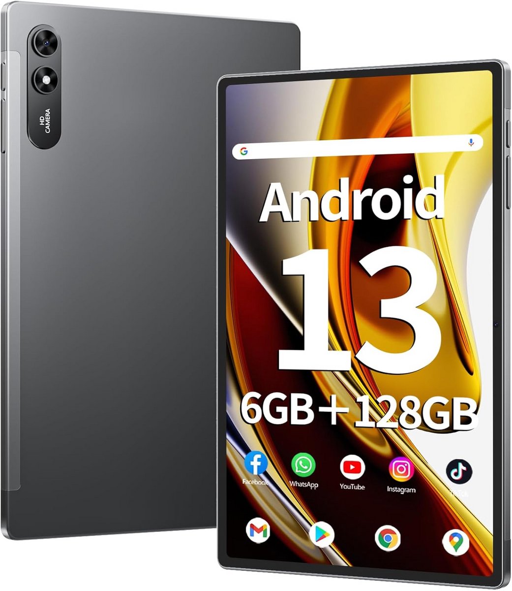 Krachtige Tablet 10.51 Inch met 6GB RAM en 128GB Opslag
