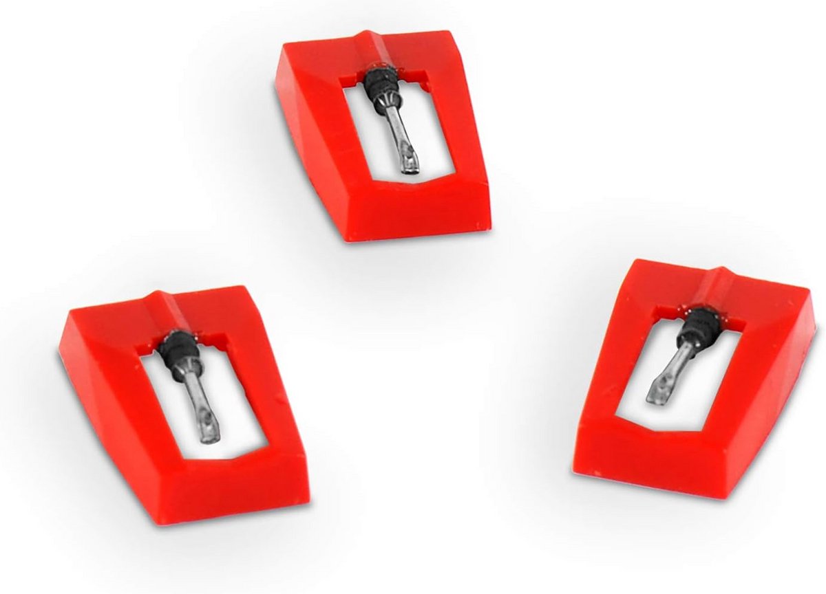3-Pack Universele Naalden voor Draagbare Platenspelers