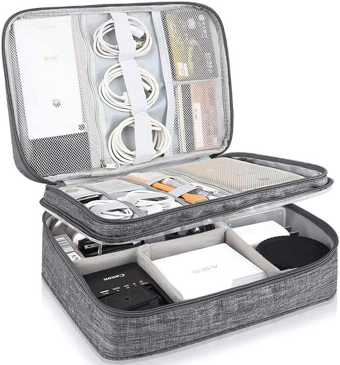 Reis Organizer Tas voor Elektronica Accessoires en Kabels