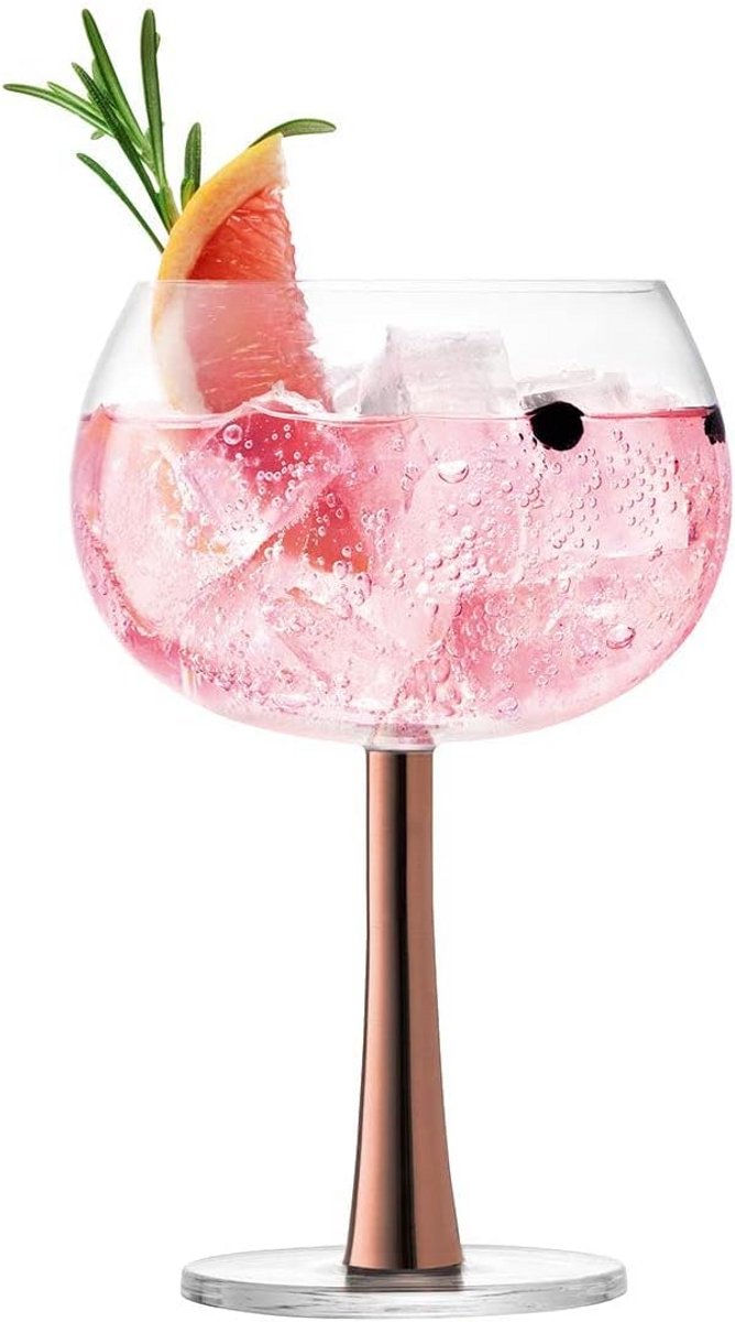 Set van 2 Grote Ballonglazen Voor Gin Tonic en Cocktails