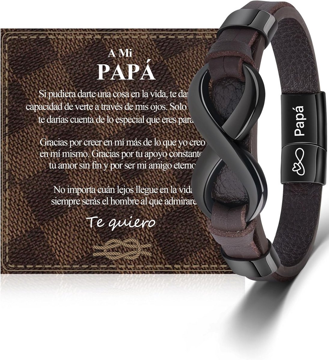 Herenarmband Leder Zonder Steen Stijlvol Accessoire