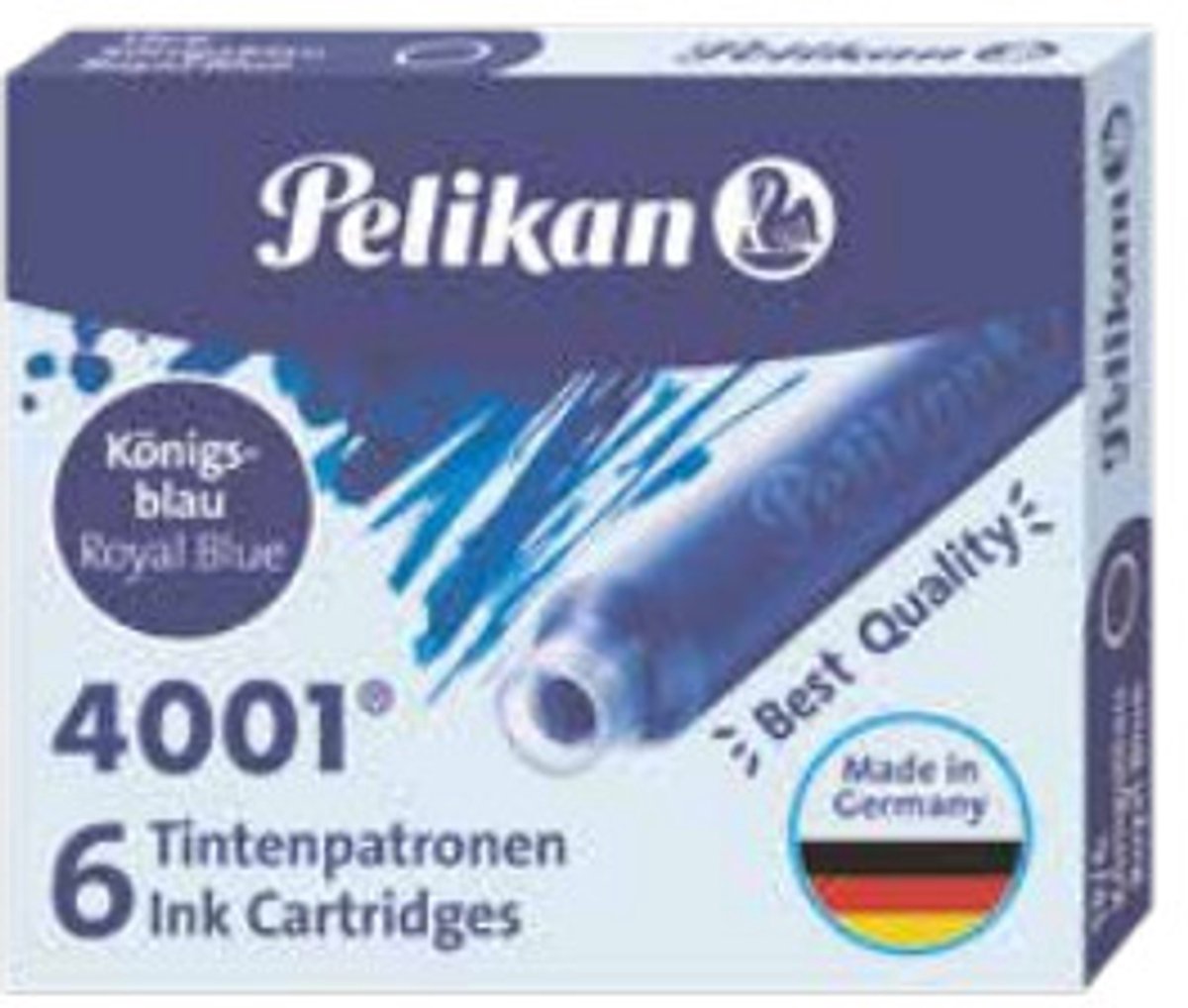 Pelikan 332361 penvulling Blauw 6 stuk(s)