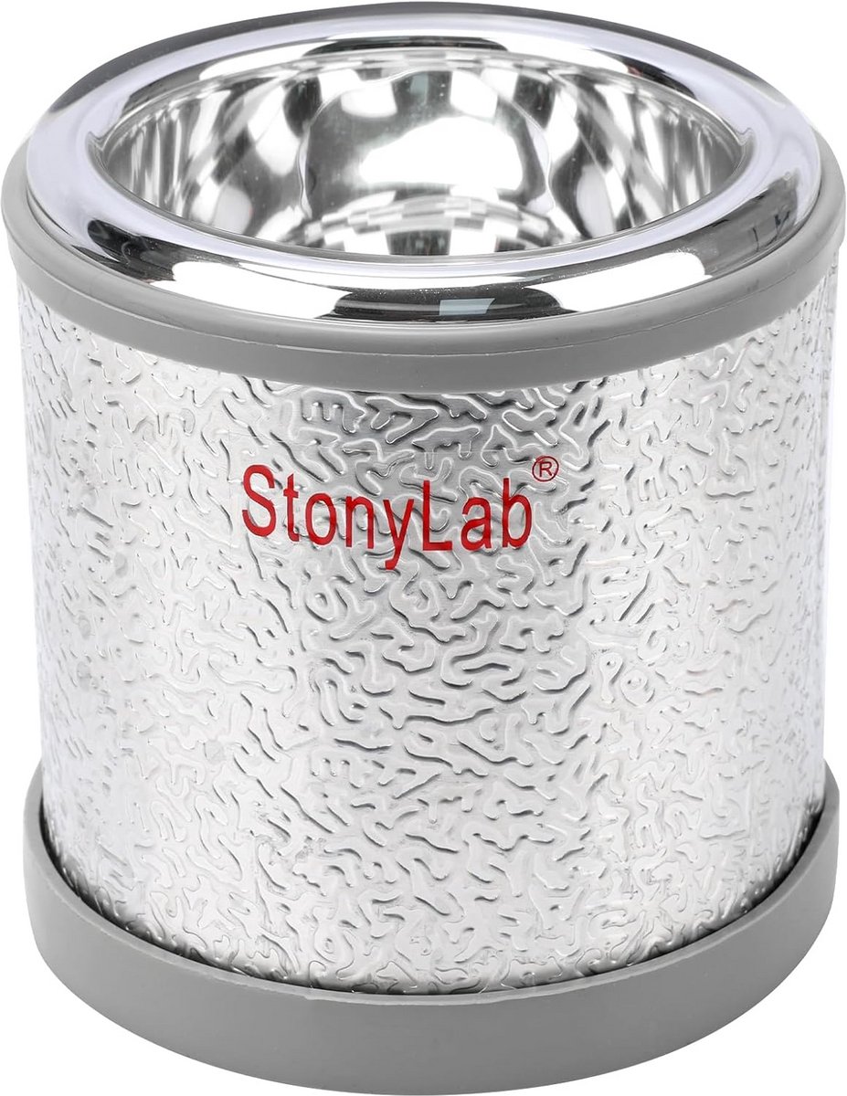 Dewar Kolf Borosilicaatglas Met Aluminium Basis Laboratorium 250 ml