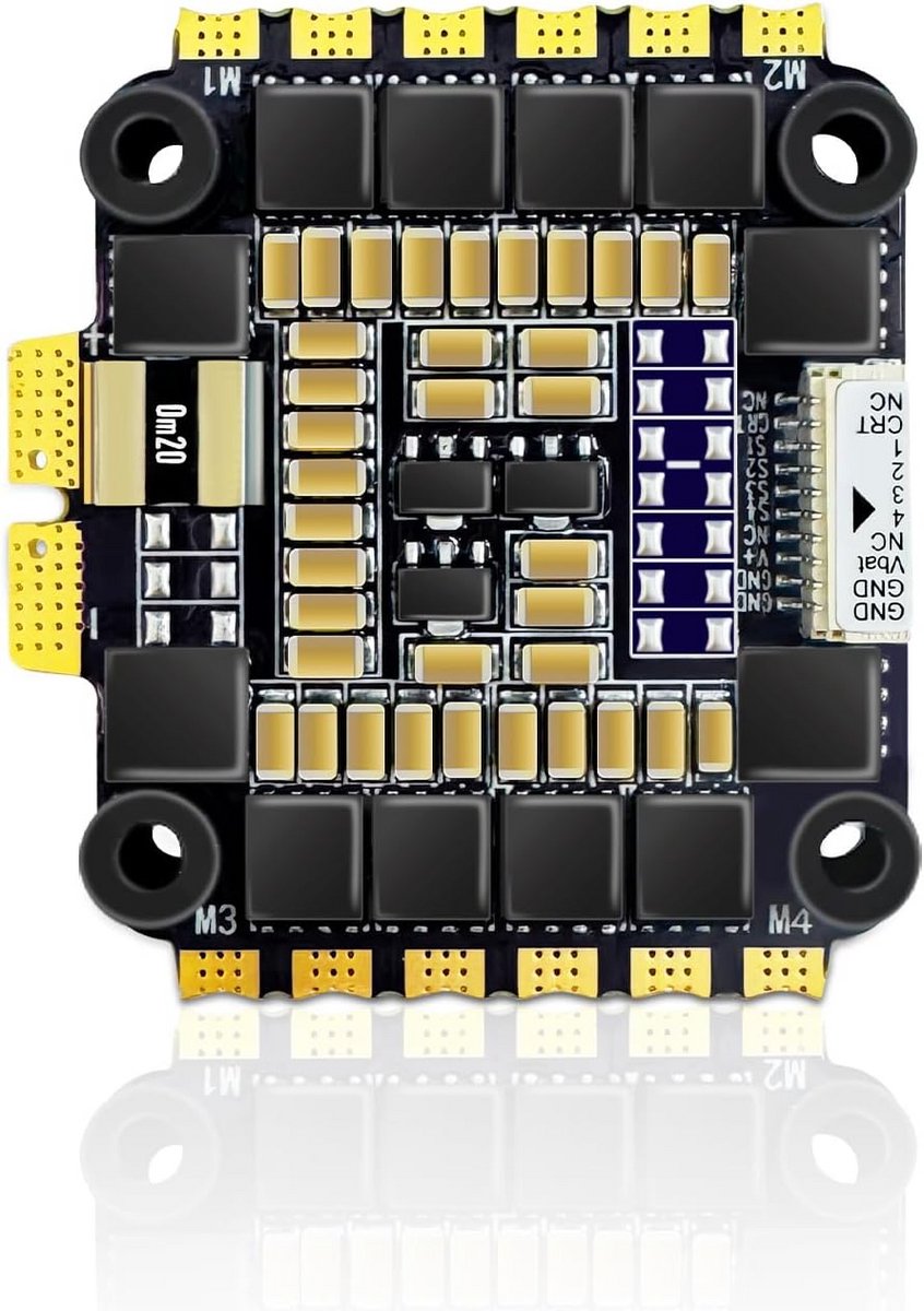 4-in-1 Elektronische Toerentalregelaar (ESC) voor FPV Drone 55A voor 3S-6S Accu's