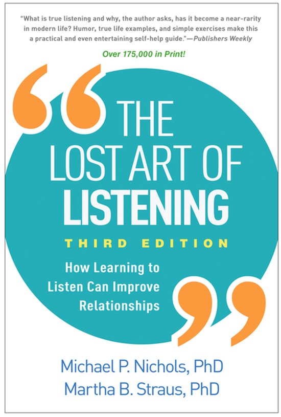 The Lost Art of Listening - cover