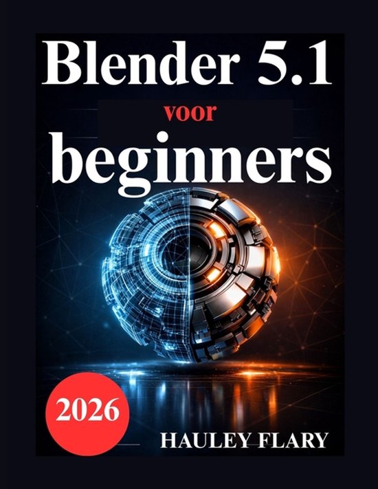 Blender 5.1 voor beginners - cover