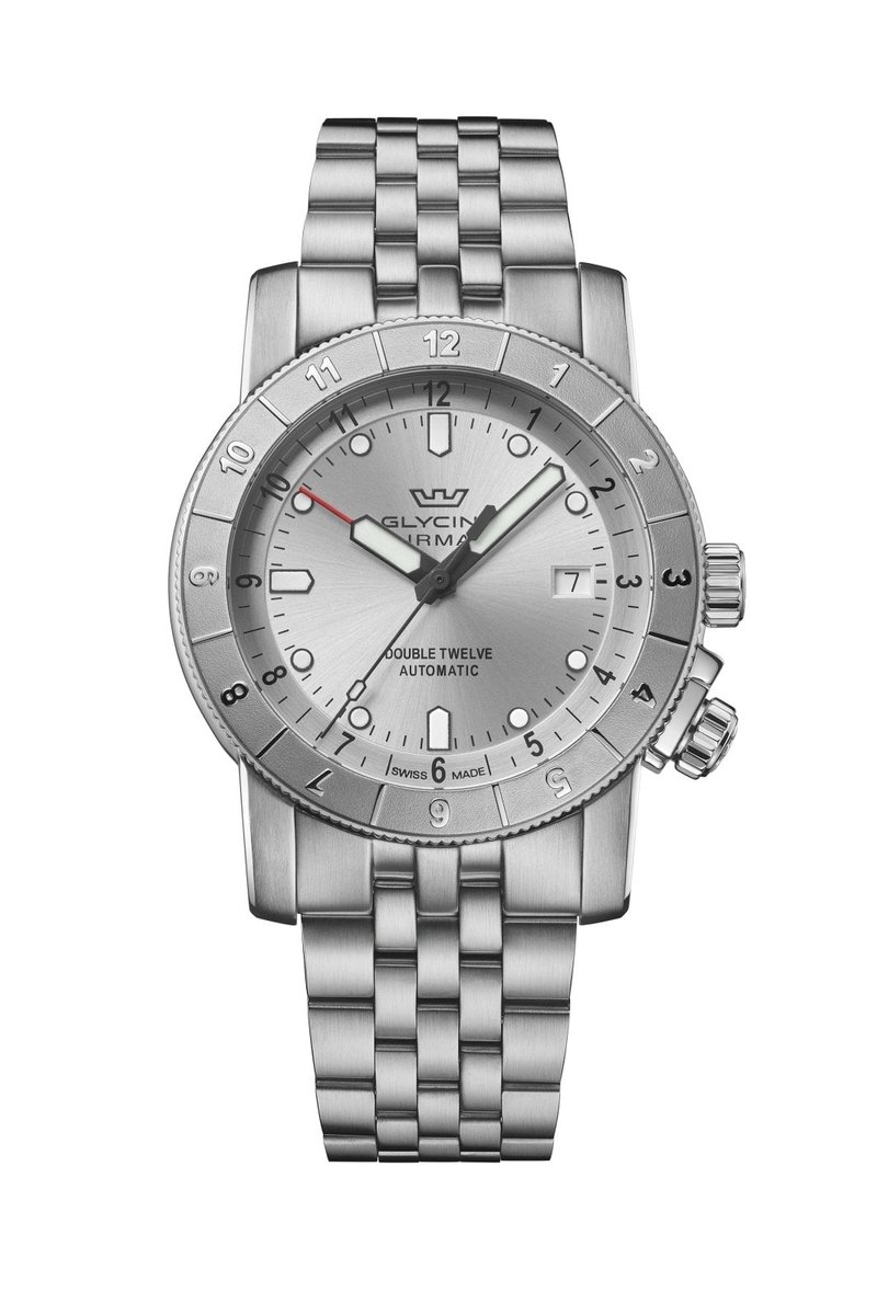 Glycine GL0555 - Airman Double Twelve 42 mm