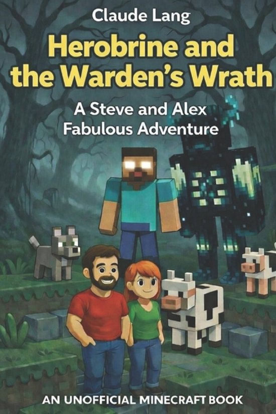 Mine, Craft, Survive- Herobrine and the Warden's Wrath - cover