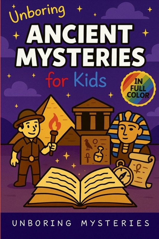 History Mysteries for Kids- Unboring Ancient Mysteries for K ... - cover
