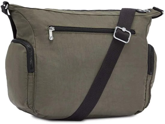 kipling Sac à épaule bandoulière Sac à épaule Eyes Wide Open Gabbie Large Shoulderbag Green Moss Vert