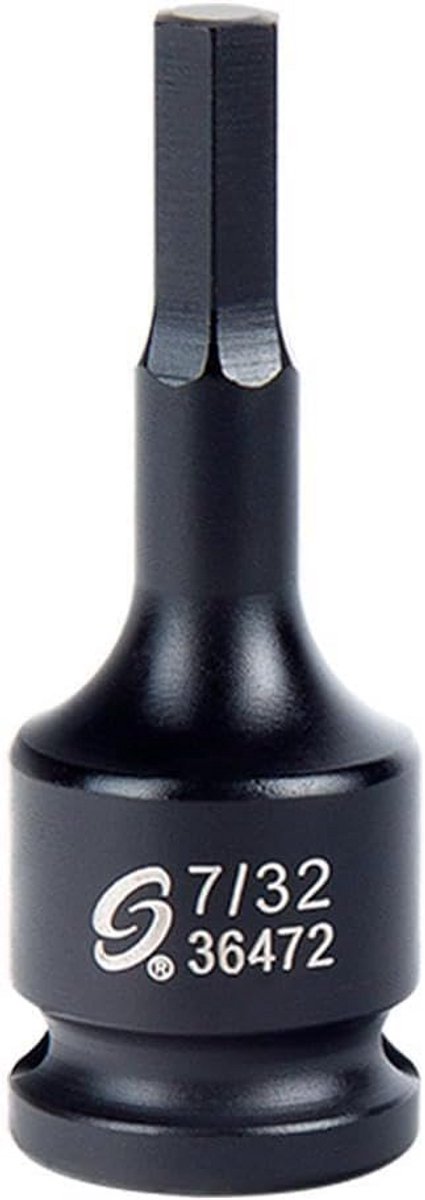 7/32 inch Zeskant Verbindingsbus voor 3/8 inch Aandrijving