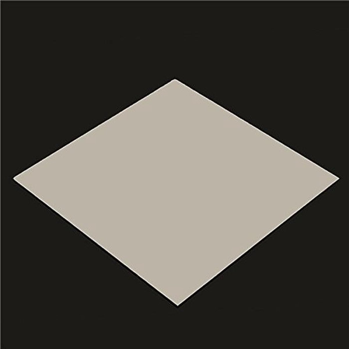 Roestvrijstalen Plaat 1mm x 100mm x 100mm 316L Metaalplaat