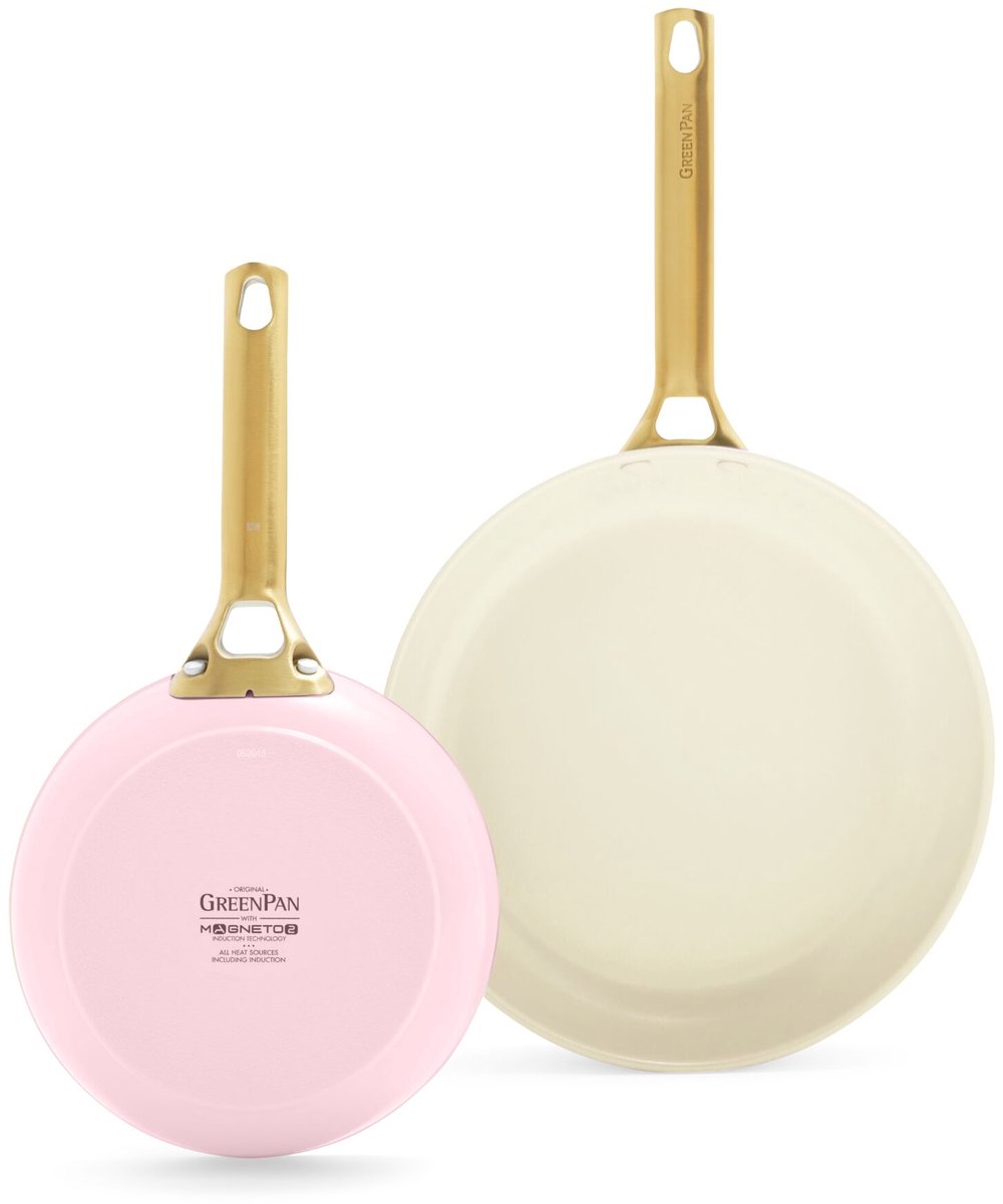GreenPan Padova Reserve 20 + 26 cm koekenpannenset Blush Pink