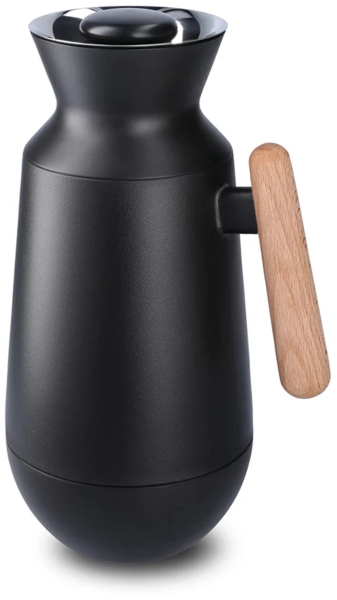 Rosendahl Kitchen thermos hoog 1L zwart / hout