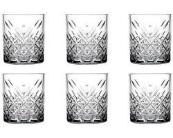 Pasabahce Timeless Tumblerglazen - 355ml - 9,6cm - Transparant - 6 stuks