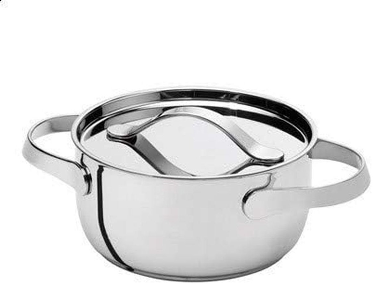 Kookpan 16 cm Roestvrij Staal Kleine Steelpan