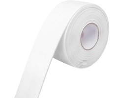 Afdichtstrip - 3,2 m x 38 mm - Afdichtstrip geschikt voor badkamer en keuken - Zelfklevende PVC - Waterdichte afdichting - Afdichtingsstrip - Voor Douche, Bad en wastafel - Kitstrip - Sanitaire strip - Wit