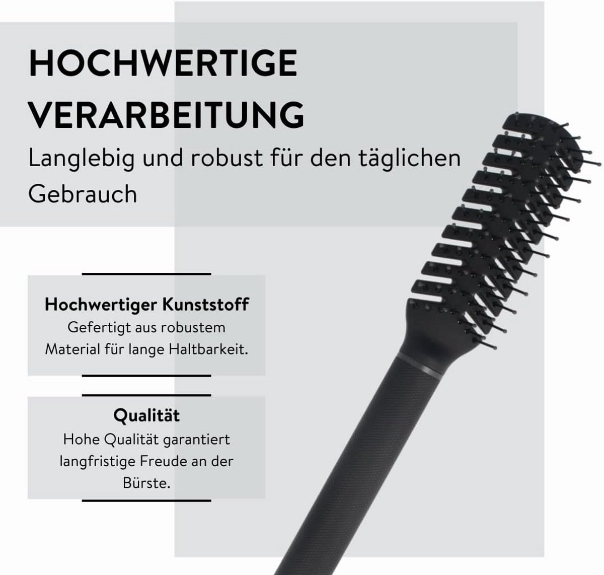 Professionele Föhnborstel voor Mannen - Antistatisch en Snel Stylen