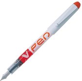 Pilot V-Pen Oranje Uitwisbare Vulpen - 0,50 mm Schrijfbreedte