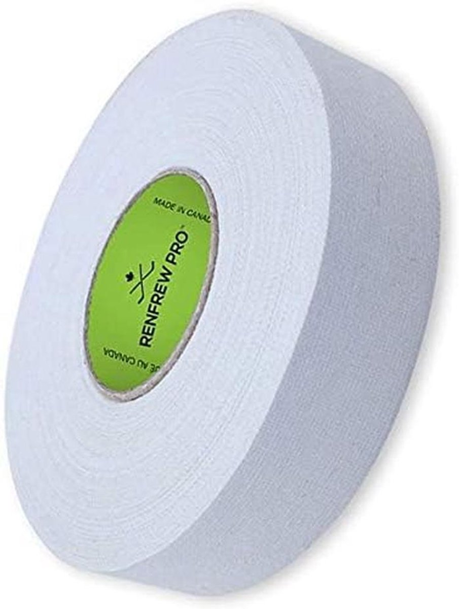 Pro Racket Tape voor IJshockey en Inlinehockey - Wit