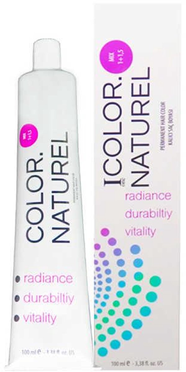 Color Naturel Permanente Haarkleur 100 ml 7B Donkerbeige