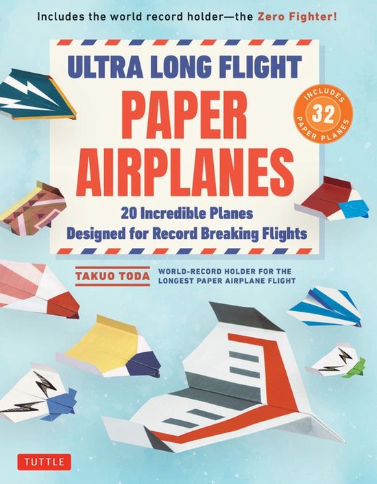 Ultra Long Flight Paper Airplanes - cover