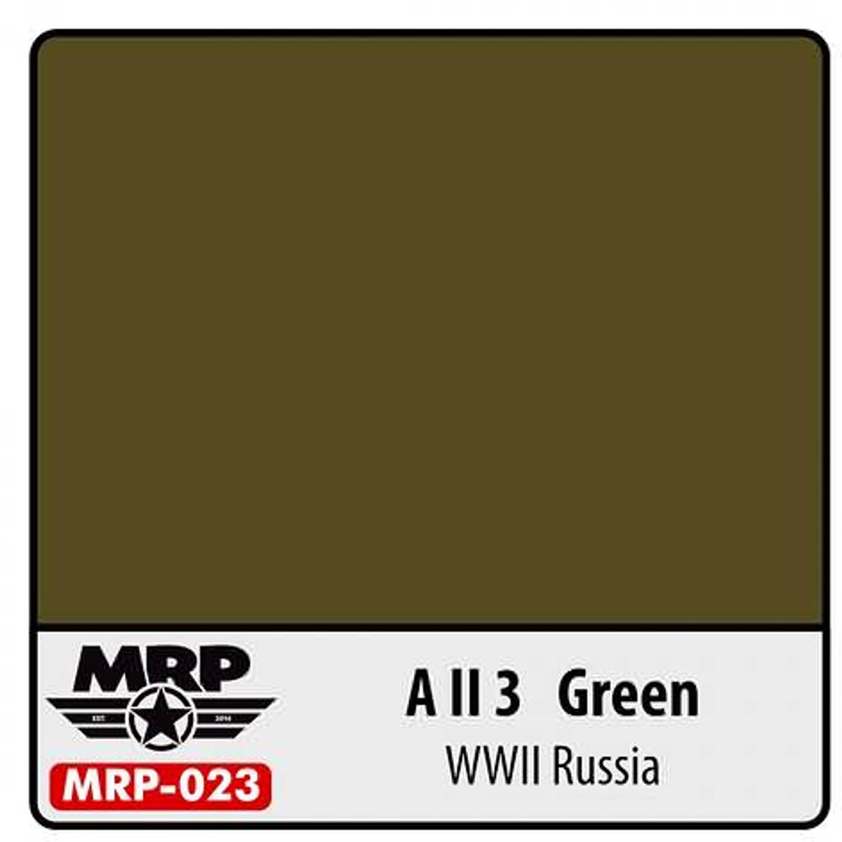 Mr. Paint MRP-023 - A II 3 Green – 30 ml verf voor Airbrush & Detailwerk