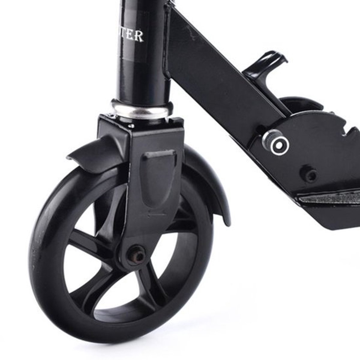 Yar Kickstep – Inklapbare Step voor Kinderen, Tieners & Volwassenen – Tot 100 kg – 2 Wielen – Zwart thumbnail 6