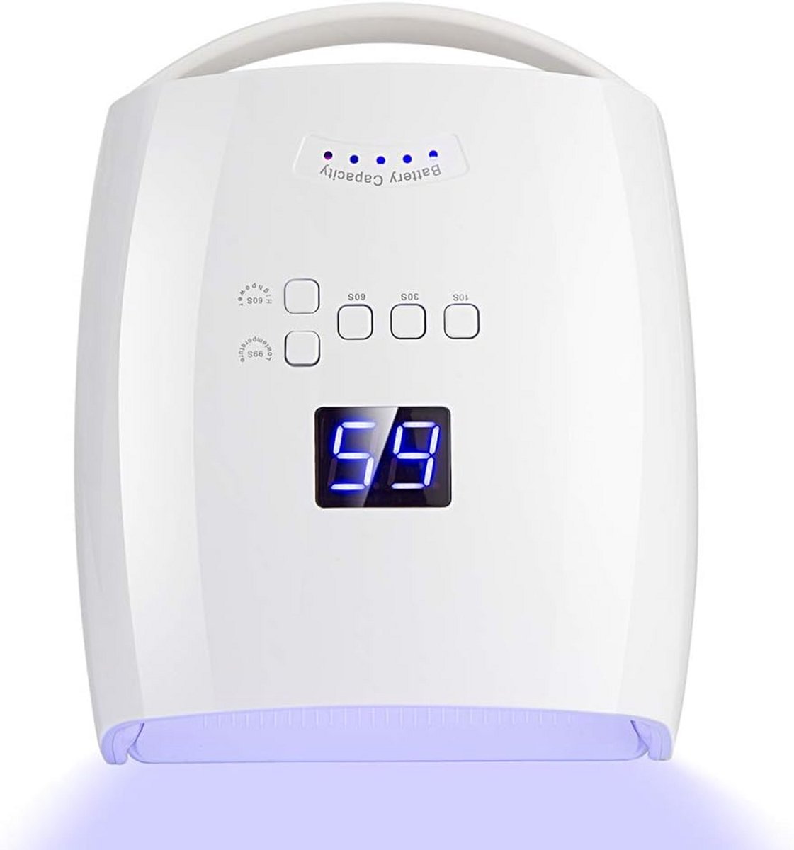 Draadloze Oplaadbare UV LED Nagellamp 48W voor Gel Nagellak - Professionele Manicure Thuis & Salon