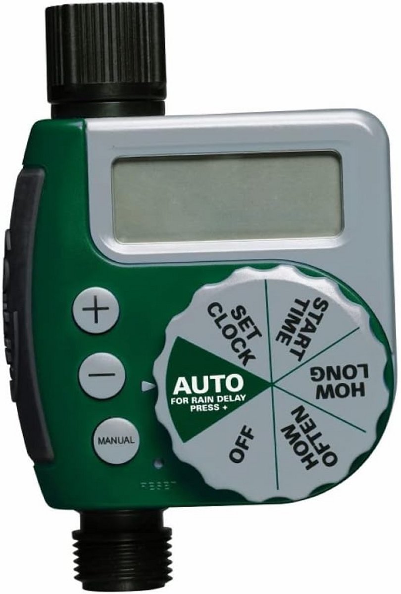 Enkele tuinslang timer met regenvertraging