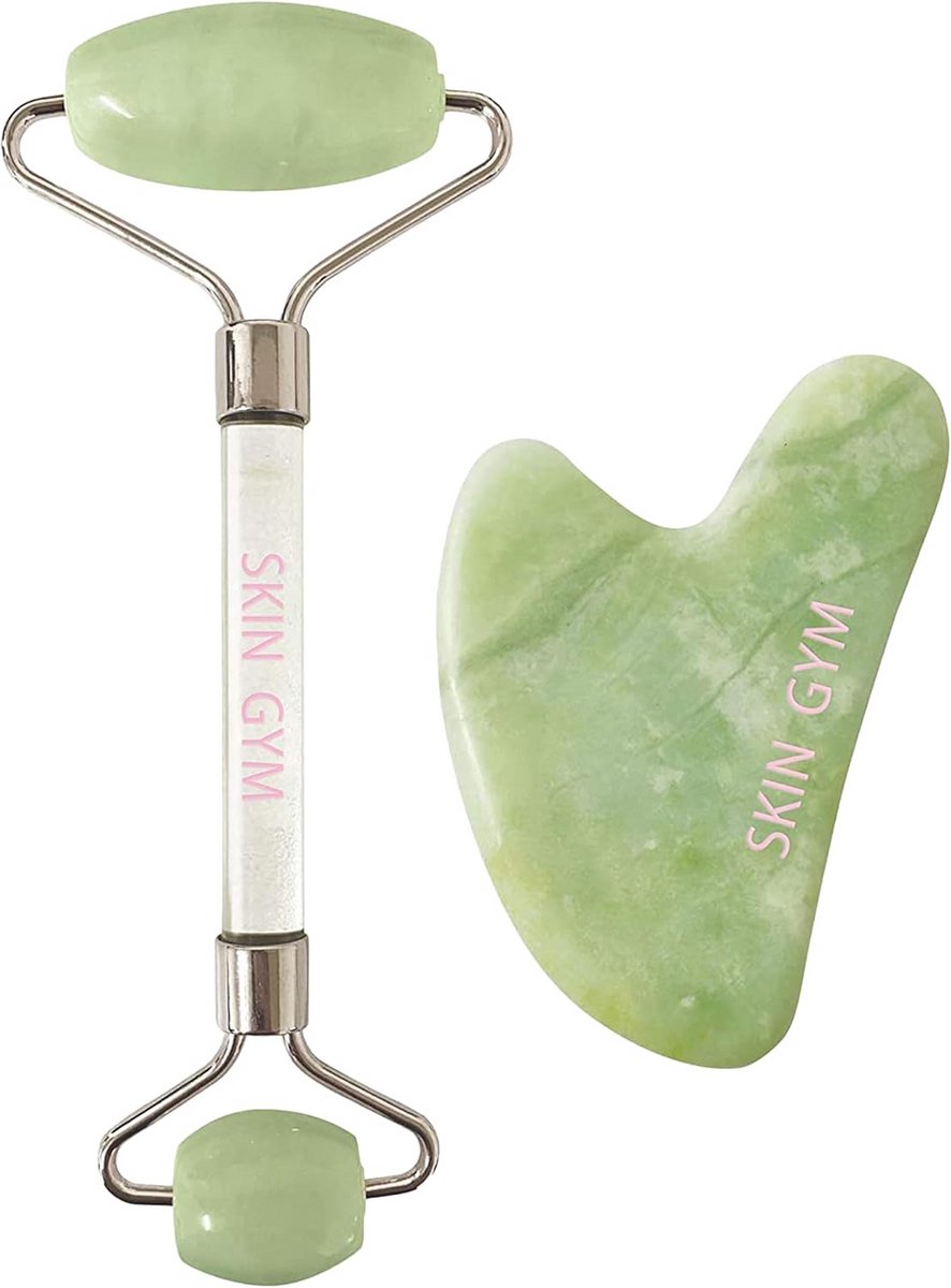 Gezichtsroller en Gua Sha Set voor Anti-Aging en Huidverbetering