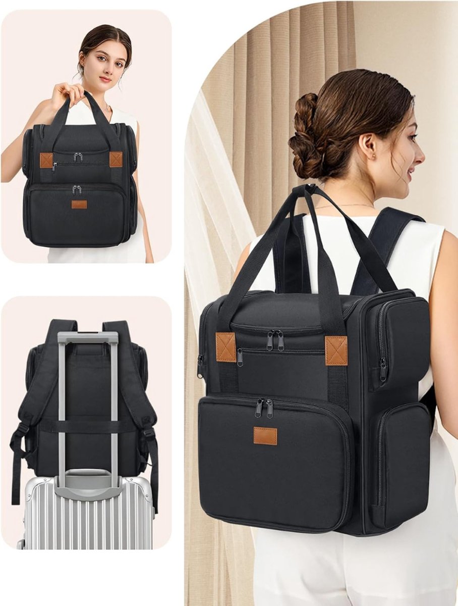 MIRA® Nagellak Koffer - Nagellak - Zwart - 40cm x 30cm x 20cm
