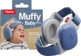 Alpine Muffy Baby Comfort (12-48 Maanden) - CE & ANSI Gecertificeerde Koptelefoon Baby - Verstelbare Gehoorbescherming Baby en Kinderen - Unieke Hoofdband voor Veilige & Comfortabele Pasvorm - 24 dB Demping - Denim Blue