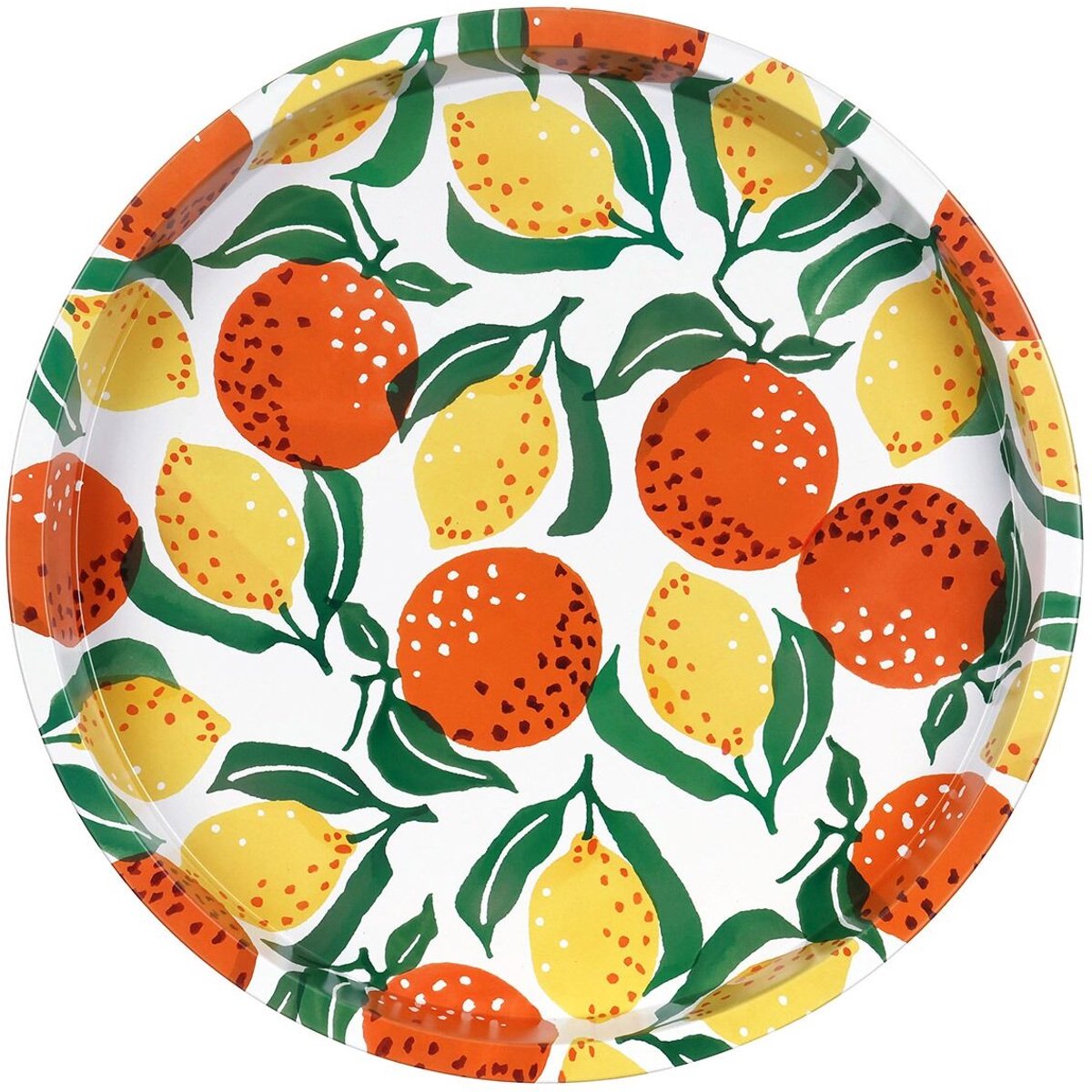 Dienblad - Tray - Lemons and Oranges - Emma Bridgewater - Rond dienblad