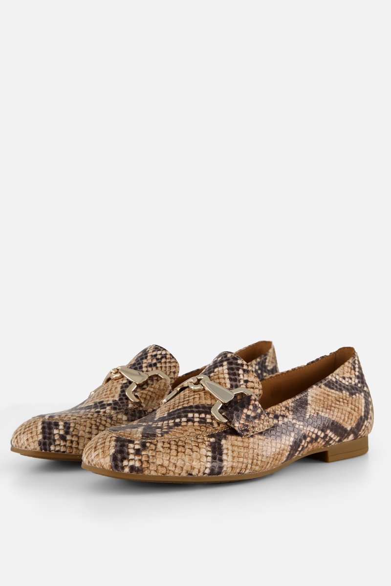 Gabor Loafers Python beige - Maat 6,5