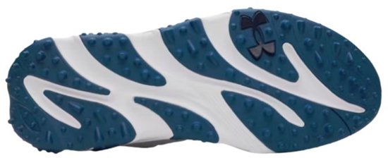 Under Armour Halo Tour SL Heren Golfschoenen Wit Blauw van Under Armour — afbeelding 5