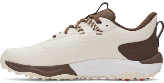 Under Armour Drive Pro Clone Sl Beige Heren Golfschoenen van Under Armour — afbeelding 4