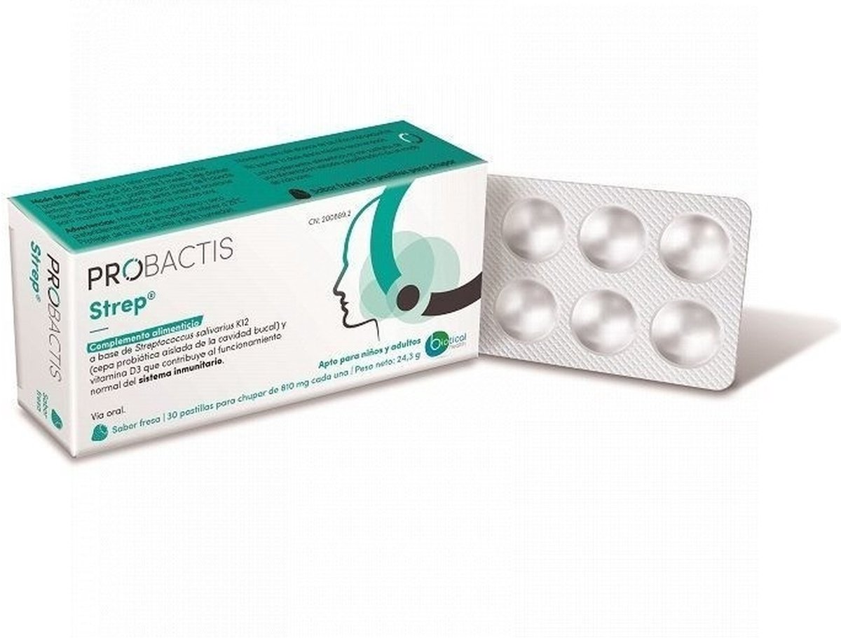 Botical Health Probactis Strep 30 Sucking Tablets