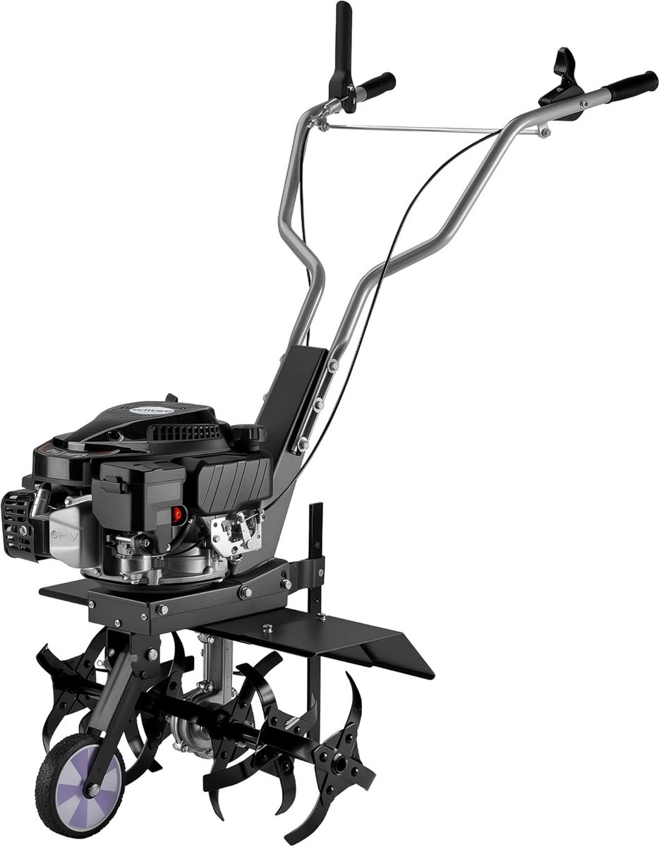 Benzine Freesmachine voor Tuinbewerking met Werkbreedte van 60 cm