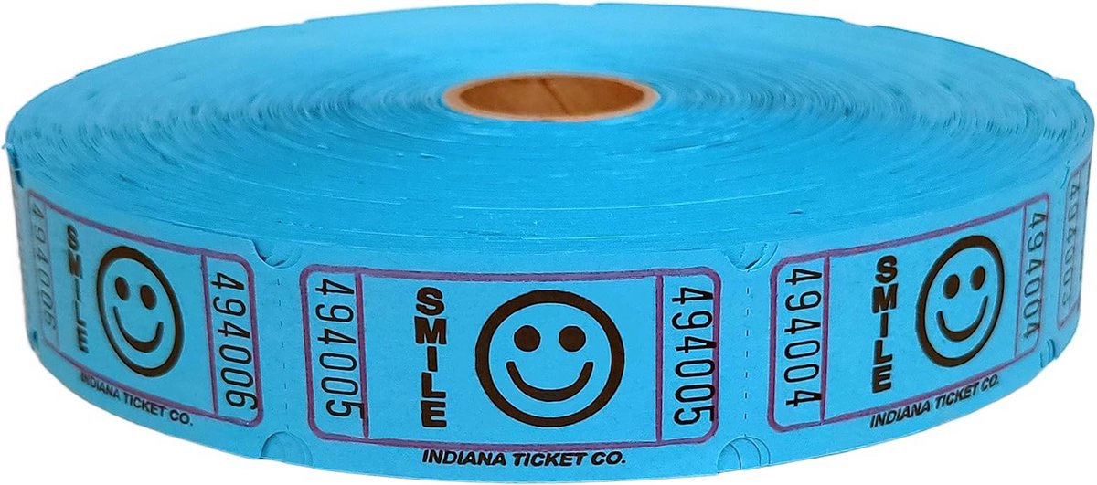 2000 Loterijtickets op Rol voor Evenementen en Prijzen