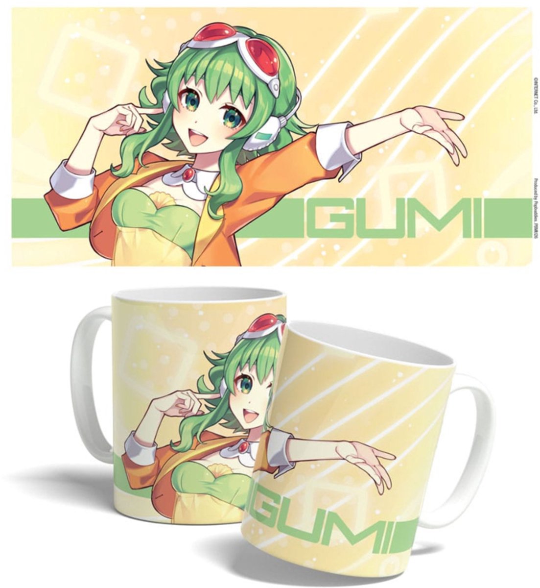 POPbuddies Vocaloid Megpoid Mok / Beker Gumi V6 325 ml Cups & Mok / Bekers