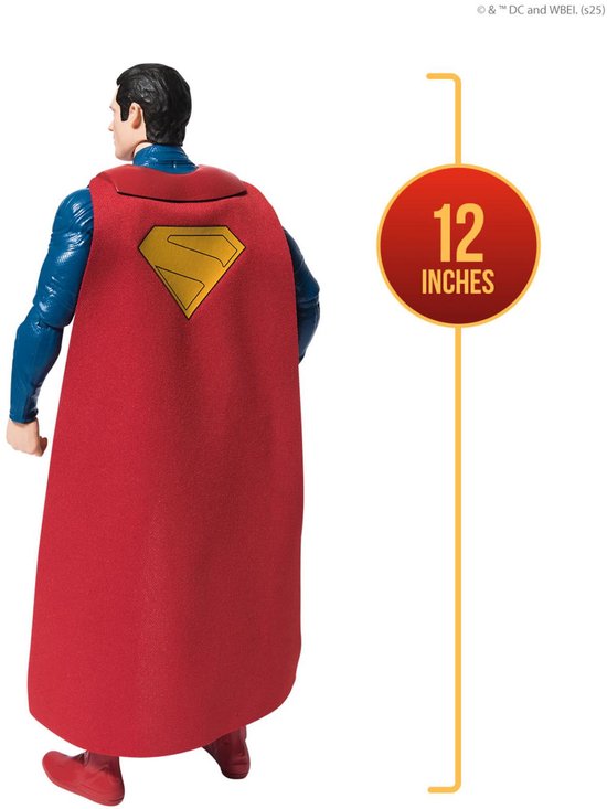 DC Comics - Superman superhelden actiefiguur van 30 cm - Kinderspeelgoed