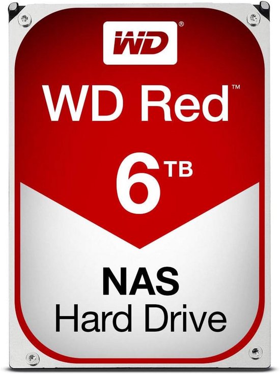 Interne 3.5 inch harde schijf 6 TB SATA 6Gb/s met 64 MB buffer voor NAS van Merkloos — afbeelding 4