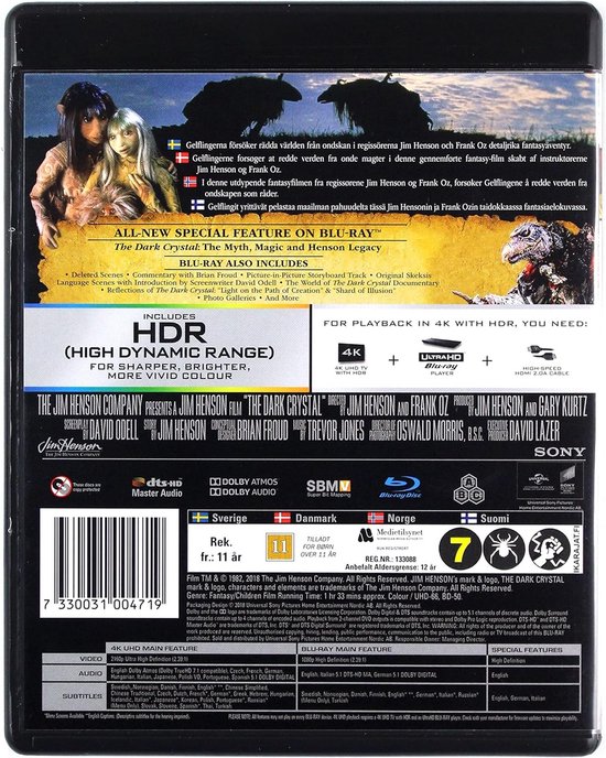 The Dark Crystal 4K Ultra HD Blu-ray Beeld en Geluid — afbeelding 2