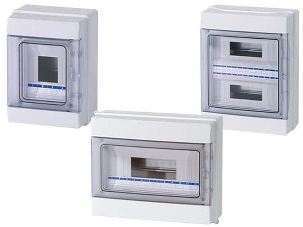 Waterdichte Installatiekast Zekeringkast IP65 voor Buiten - 6/12 Modules