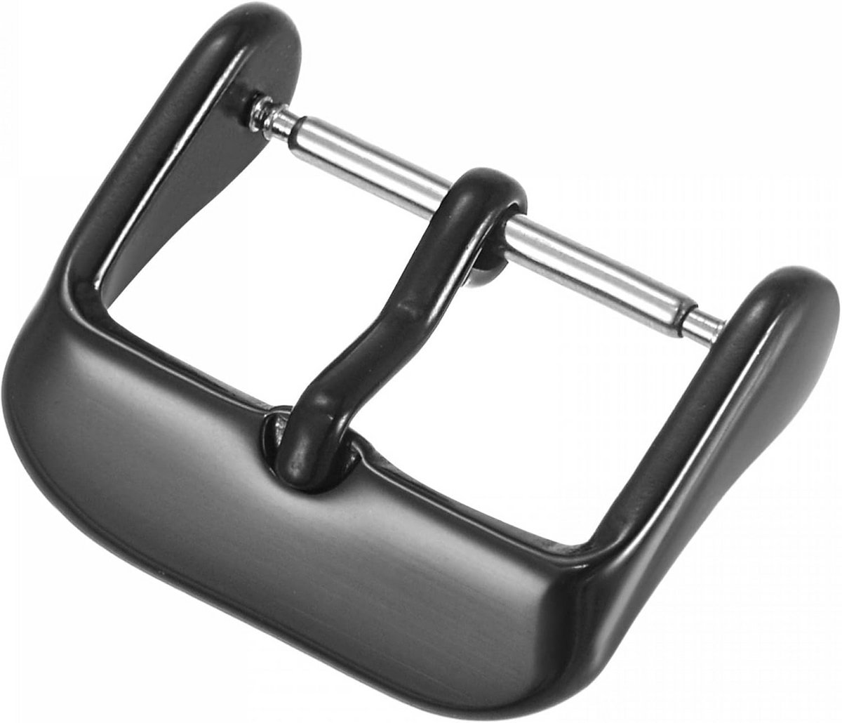 Gepolijste PVD Horlogesluiting Zwart 20mm RVS Gesp voor Horlogeband